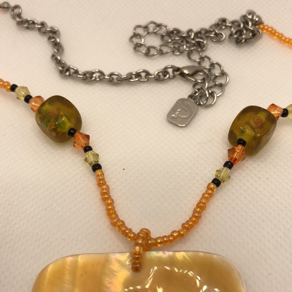 ‘You and I’ necklace - pendant and beads - Picture 3 of 9